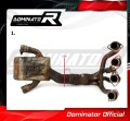 decat mid muffler DOMINATOR Mid Pipe fits to Z1000 2017  2019 2