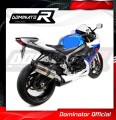 GSX-R 750 L1-L7 Exhaust Suzuki Muffler Auspuff Sportauspuff Silencer Echappement Silencieux Scarico Scarichi Escape Wydech Tłumik Carbon Tip HP1 2011 - 2017 Dominator 2