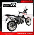 exhaust muffler DOMINATOR OV fits to Derbi Terra Adventure 125 2008  2015 3