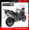 exhaust muffler DOMINATOR HP1 fits to Triumph TIGER EXPLORER 1200 2012  2015 3
