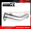 ZX10R Exhaust Cat Eliminator Catalyst Catalytic Converter Linkpipe Decat Downpipe  2008 - 2010 DOMINATOR 1