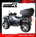 wydech tłumik DOMINATOR Okrągły pasujący do motocykla Cf moto X8 Terralander 800 V Twin 2012 - 2016 2
