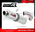 exhaust muffler DOMINATOR ROUND fits to Aprilia ETV 1200 Caponord 2013  2016 2
