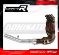 decat tłumik środkowy DOMINATOR Mid Pipe pasujący do motocykla Ninja H2 SX 2018 - 2020 6
