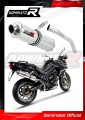 exhaust muffler DOMINATOR ROUND fits to Triumph TIGER 800 XC XR 2015  2017 2