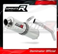 exhaust muffler DOMINATOR ROUND fits to Triumph TIGER 800 XC XR 2015  2017 3