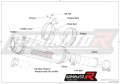wydech tłumik DOMINATOR Homologowany HP1 pasujący do motocykla R1200RS 2015 - 2018 5