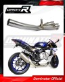 decat mid muffler DOMINATOR Mid Pipe fits to YZF R1 1000 2015  2016