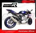 decat mid muffler DOMINATOR Mid Pipe fits to YZF R1 1000 2015  2016 3