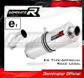wydech tłumik DOMINATOR Homologowany Owalny pasujący do motocykla F650GS 2008 - 2012