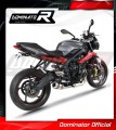 exhaust muffler DOMINATOR GP fits to Triumph STREET TRIPLE 675 R / S / RS 2013  2016 3