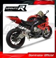S1000RR Exhaust Cat Eliminator Catalyst Catalytic Converter Linkpipe Decat Downpipe 2009 - 2011 DOMINATOR  2