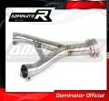 decat mid muffler DOMINATOR Mid Pipe fits to Z 1000 SX 2017  2019 2