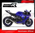 decat mid muffler DOMINATOR GP3 Mid Pipe fits to YZF R1 1000 RN49 2017  2019 4