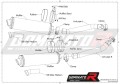 Z1000 Z 1000 EXHAUST Homologated Homologation Kawasaki Muffler Auspuff Sportauspuff Silencer Echappement Silencieux Scarico Scarichi Escape Wydech Tłumik ROUND 2003 - 2006 DOMINATOR 3