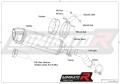 exhaust muffler DOMINATOR homologated road legal HP1 fits to Z 900 2017  2019 7