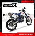 wydech tłumik DOMINATOR ROUND pasujący do motocykla DR 350 1990 - 1999 3