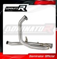 SV 650 Exhaust Suzuki Cat Eliminator Catalyst Catalytic Converter Linkpipe Decat Downpipe 2016 - 2020 DOMINATOR