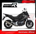 exhaust muffler DOMINATOR ROUND fits to Honda NC 700 / 750 S 2012  2020 3