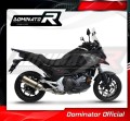 NC 700 750 S EXHAUST Honda Muffler Auspuff Sportauspuff Silencer Echappement Silencieux Scarico Scarichi Escape Wydech Tłumik HP1 Carbon End Cap 2012 - 2020 Dominator 3