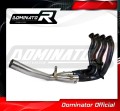 decat mid muffler DOMINATOR Mid Pipe fits to YZF R1 1000 2020  2022 5