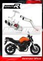FZ6 FAZER S1 Exhaust Yamaha Muffler Auspuff Sportauspuff Silencer Echappement Silencieux Scarico Scarichi Escape Wydech Tłumik ROUND 2004 - 2006 DOMINATOR