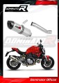exhaust muffler DOMINATOR HP1 fits to Ducati MONSTER 821 2018  2021