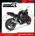 exhaust muffler DOMINATOR homologated road legal ROUND fits to YAMAHA FZ1 1000 FAZER 2006  2015 3