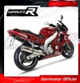 wydech tłumik DOMINATOR Homologowany ROUND pasujący do motocykla YZF 600R Thundercat 1996 - 2006 3