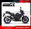 FZ 8 N / FZ8 S FAZER EXHAUST Yamaha Muffler Auspuff Sportauspuff Silencer Echappement Silencieux Scarico Scarichi Escape Wydech Tłumik Carbon End Cap HP1 2010 - 2016 DOMINATOR 3