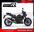 FZ 8 N / FZ8 S FAZER EXHAUST Yamaha Muffler Auspuff Sportauspuff Silencer Echappement Silencieux Scarico Scarichi Escape Wydech Tłumik ROUND 2010 - 2016 DOMINATOR 3