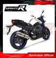 FZ 8 N / FZ8 S FAZER EXHAUST Yamaha Muffler Auspuff Sportauspuff Silencer Echappement Silencieux Scarico Scarichi Escape Wydech Tłumik OVAL 2010 - 2016 DOMINATOR 2