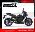 wydech tłumik DOMINATOR Homologowany HP1 CZARNY pasujący do motocykla FZ 8 N / FZ8 S FAZER 2010 - 2016 3