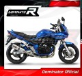 kompletny układ wydechowy z tłumikiem DOMINATOR Full System HP1 pasujący do motocykla Suzuki GSF 650 BANDIT N / S 2005 - 2006 4