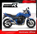 exhaust muffler DOMINATOR GP1 BLACK fits to Suzuki GSF 650 BANDIT N / S 2005  2006 2