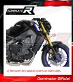 kompletny układ wydechowy z tłumikiem DOMINATOR Full System HP5 pasujący do motocykla Yamaha MT 09 2021 - 2023 6