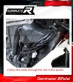 complete exhaust system with muffler DOMINATOR Full System HP5 BLACK fits to Yamaha MT 09 2021  2023 5