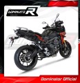 kompletny układ wydechowy z tłumikiem DOMINATOR Full System HP5 CZARNY pasujący do motocykla Yamaha MT 09 TRACER 900 2015 - 2020