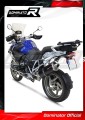 exhaust muffler DOMINATOR P7 BLACK fits to BMW R1200GS 2008  2009