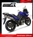 exhaust muffler DOMINATOR ROUND fits to Suzuki DL 650 VStrom 2004  2006 3