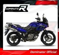 exhaust muffler DOMINATOR ROUND fits to Suzuki DL 650 VStrom 2004  2006 4