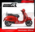 exhaust muffler DOMINATOR GP1 fits to Piaggio Vespa GTS 125 2007  2012 4