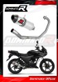 complete exhaust system with muffler DOMINATOR Full System HP3 fits to Honda CBF 125 2009  2014