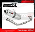 kompletny układ wydechowy z tłumikiem DOMINATOR Full System Owalny pasujący do motocykla Yamaha T-MAX 500 2008 - 2011 2