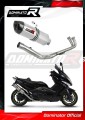 complete exhaust system with muffler DOMINATOR Full System HP1 fits to Yamaha TMAX 500 2008  2011