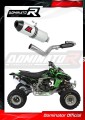 complete exhaust system with muffler DOMINATOR Full System MX2 fits to Kawasaki KFX 450 2008  2014