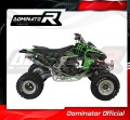 complete exhaust system with muffler DOMINATOR Full System MX fits to Kawasaki KFX 450 2008  2014 4