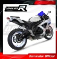 exhaust muffler DOMINATOR HP3 LOW LEVEL fits to Suzuki GSXR 750 K8 K9 L0 2008  2010 3