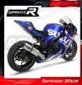 complete exhaust system with muffler DOMINATOR Full System HP1 fits to Suzuki GSXR 1000 2017  2021 3