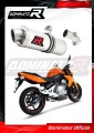 ER-6N ER-6F 650 EXHAUST Kawasaki Muffler Auspuff Sportauspuff Silencer Echappement Silencieux Scarico Scarichi Escape Wydech Tłumik OVAL 2006 - 2008 Dominator